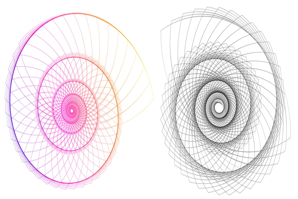 Proportion of graphic design