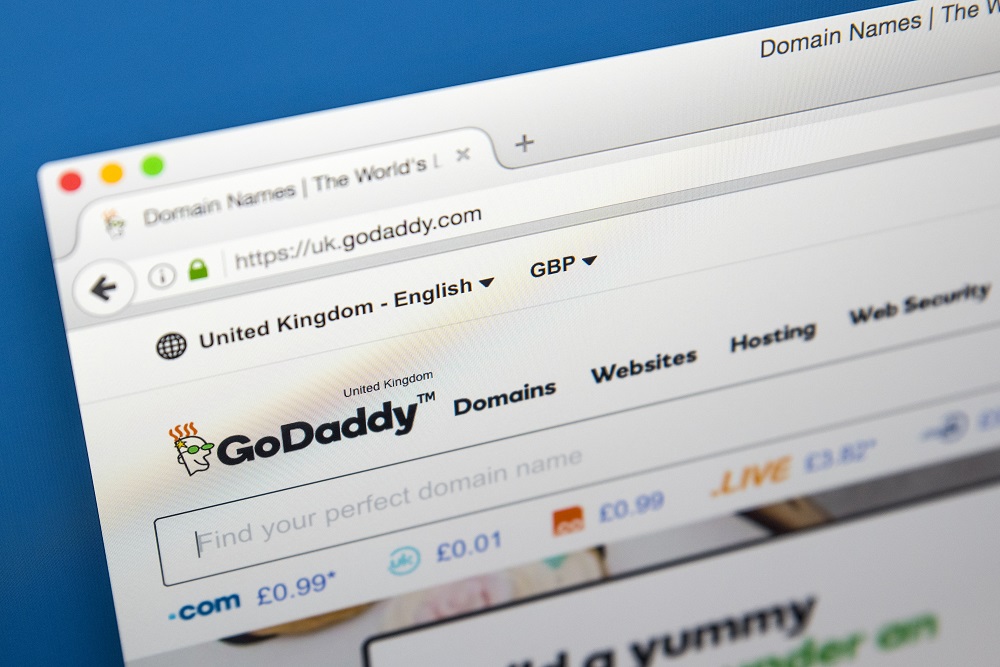 GoDaddy website builder