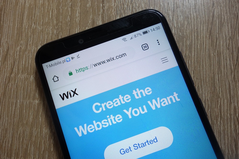 Wix website builder