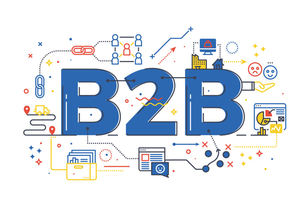 B2B is a types of e-commerce