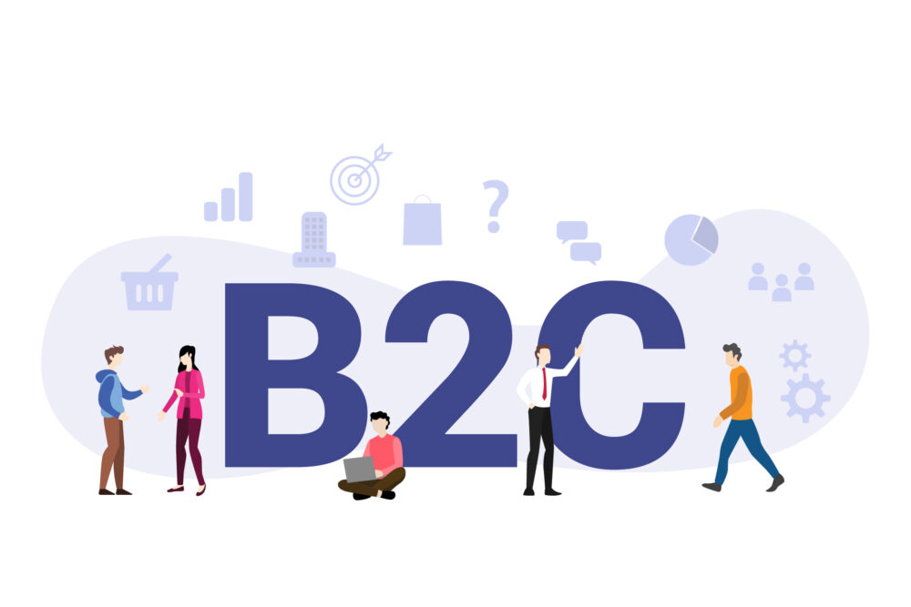 B2c is a types of e-commerce