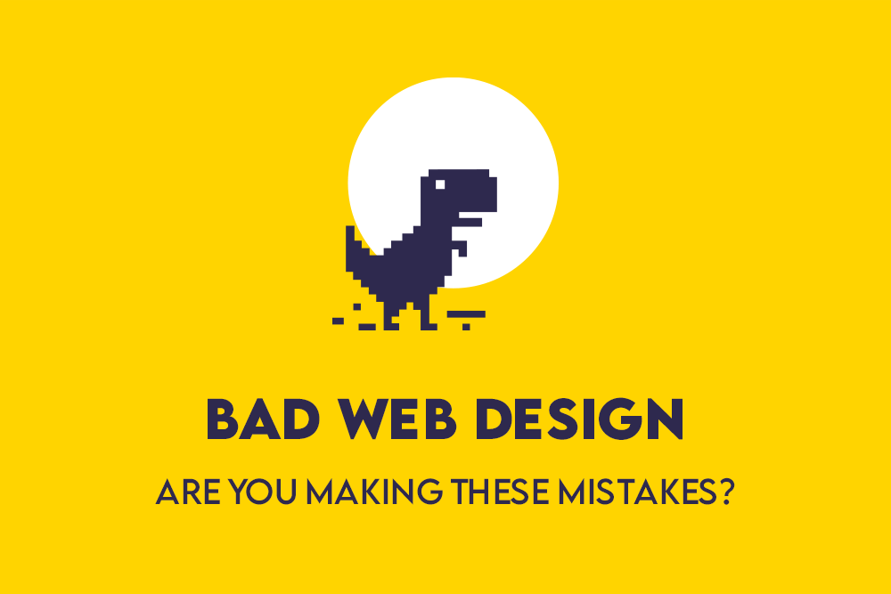 Bad web design