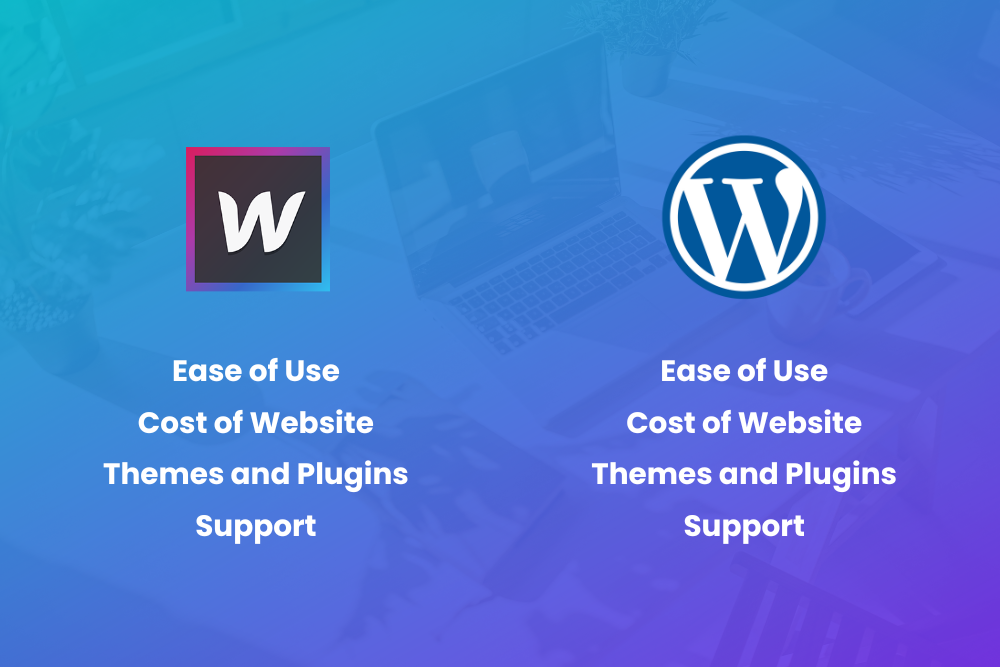 Comparison between WordPress and WebFlow